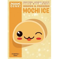 Genki mochi ice Mango-Passion 6 stuks